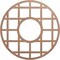 Ekena Millwork O'Neal Wood Fretwork Pierced Ceiling Medallion, Wood (Paint Grade), 24"OD x 8 3/4"ID x 3/8"T CMWP24X24X0375ONMF - alternate 1